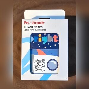 Kids Lunch Notes - Blue and White